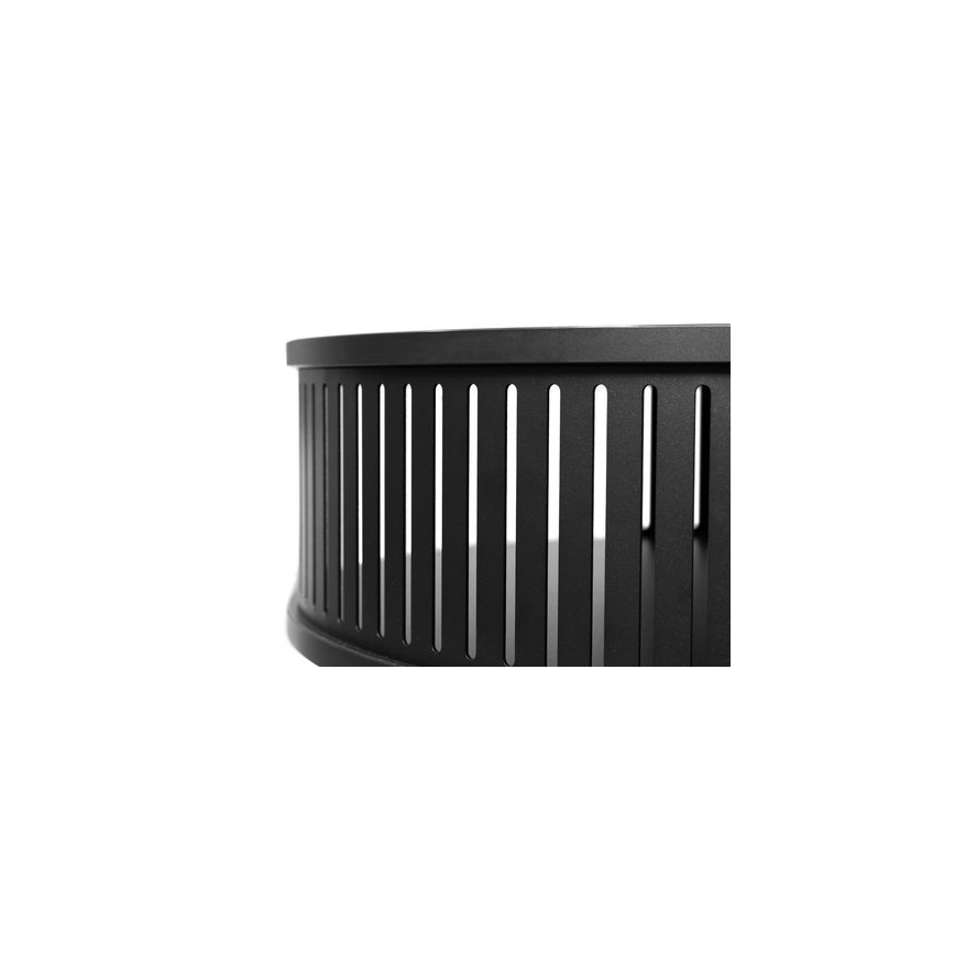 Sofabord ROENNI 44x75 cm sort/hvid