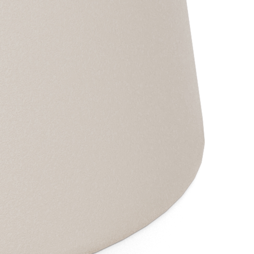 Sofabord SANTORINI Ø 45 cm beige/grå/keramik
