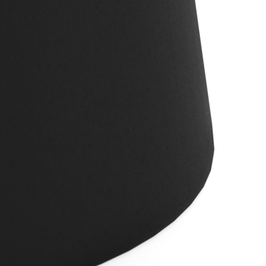 Sofabord SANTORINI Ø 45 cm hvid/sort/keramik