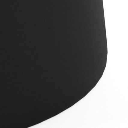 Sofabord SANTORINI Ø 70 cm hvid/sort/keramik