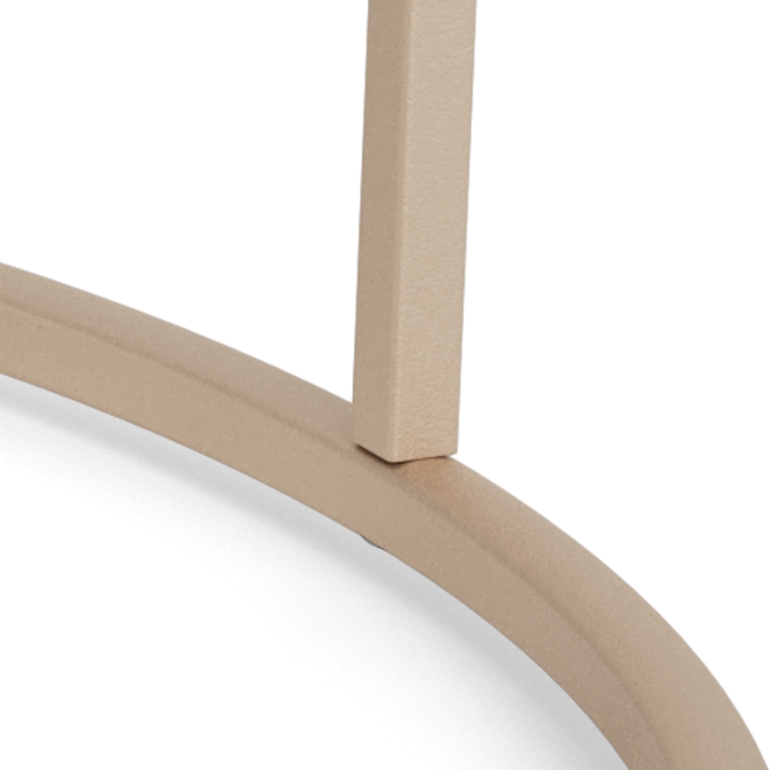 Sofabord SARON Ø 80 cm, grå