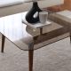 Sofabord SMART 40x80 cm brun