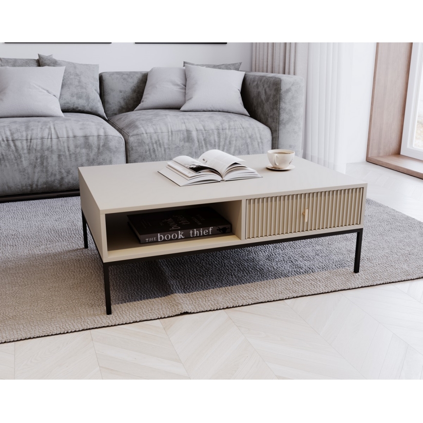 Sofabord SUE beige/kashmir