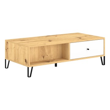 Sofabord SULA artisan-eg/hvid