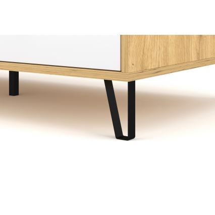 Sofabord SULA artisan-eg/hvid