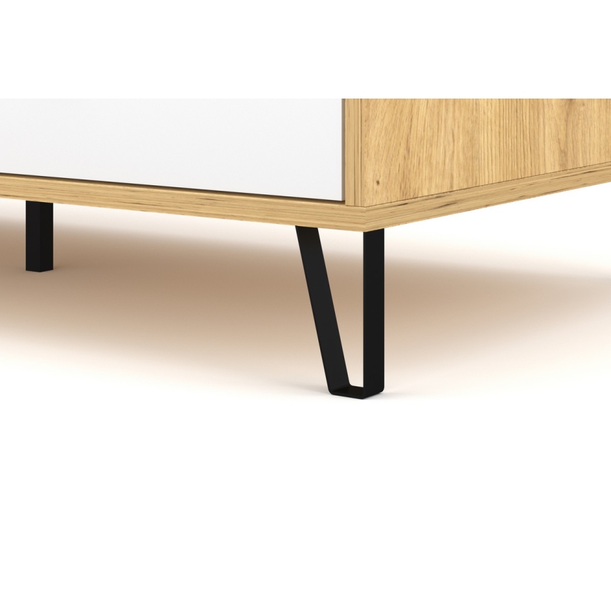 Sofabord SULA artisan-eg/hvid