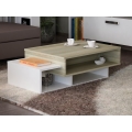 Sofabord TAB 32x105 cm beige/hvid