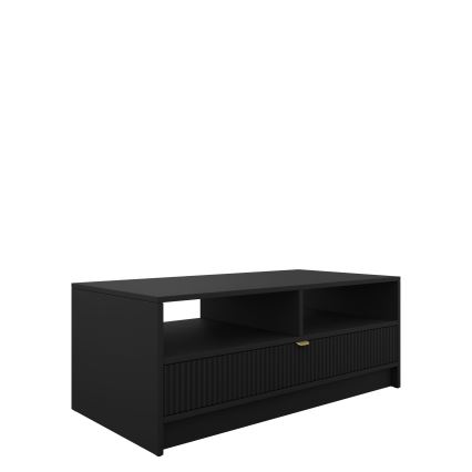 Sofabord TIRENO 100x40 cm sort