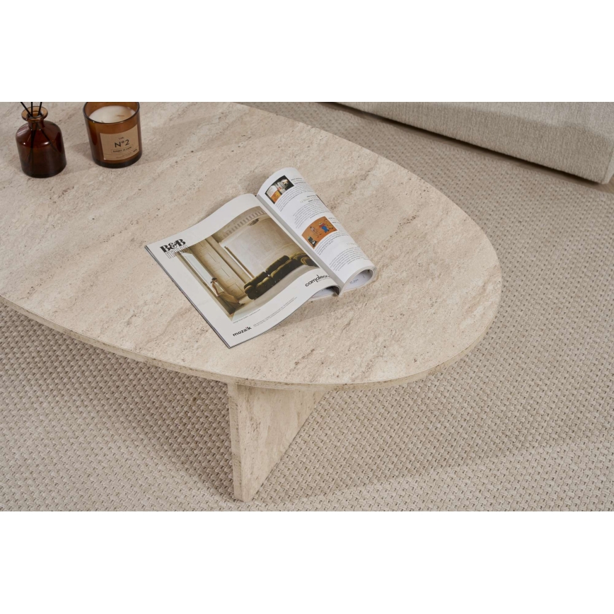 Sofabord VARUM 120x65 cm beige