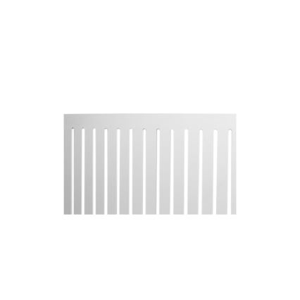 Sofabord VELEDE 25x58,5 cm hvid