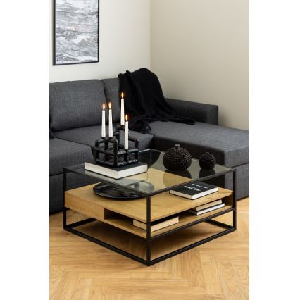 Sofabord ZEIN eg/sort