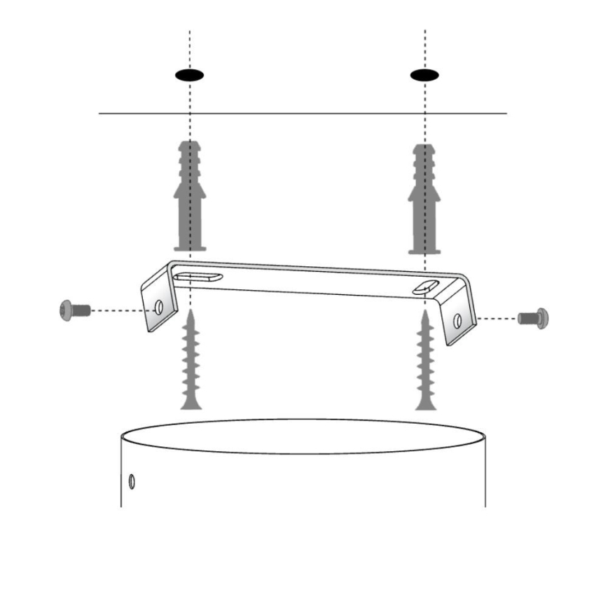 Loftlampe på kabel SOLARIS 1xE27/60W/230V Ø 89 cm sort/kobber
