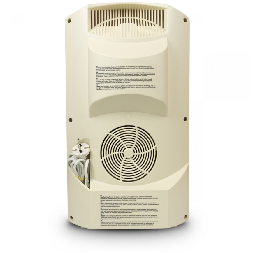 Solarium til hjemmebrug med halogenlampe og UV-filter 440 W/230 V