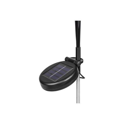 Solcelledrevet LED-dekorationslampe med sensor, 1,2 V, 3000 K (varmt hvidt lys), 73 cm, 600 mAh, IP44