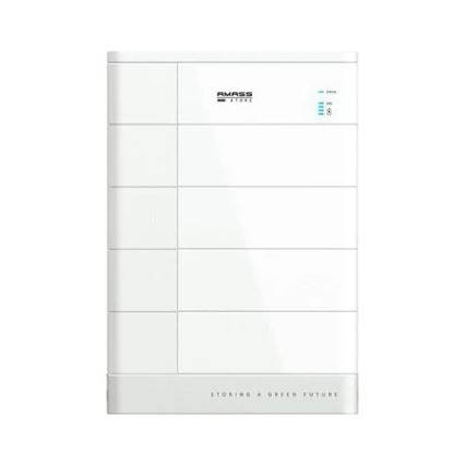 Solarsystem: batterimodul AMASSTORE 10,24 kWh + base med batteristyringsenhed