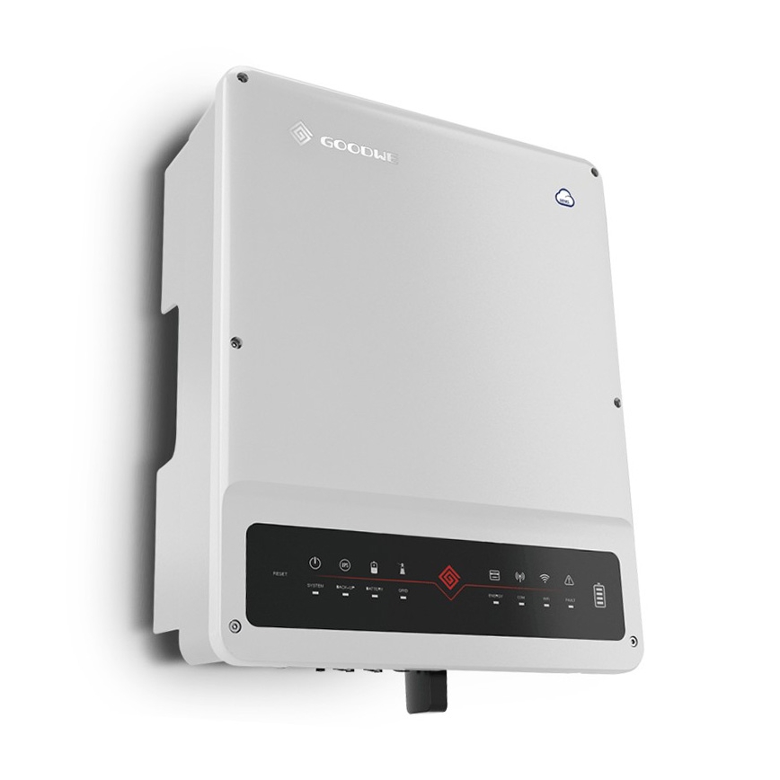 Solcellesæt GOODWE - 10kWp JINKO + 10kW GOODWE hybridinverter 3f +10,65kWh batteri PYLONTECH