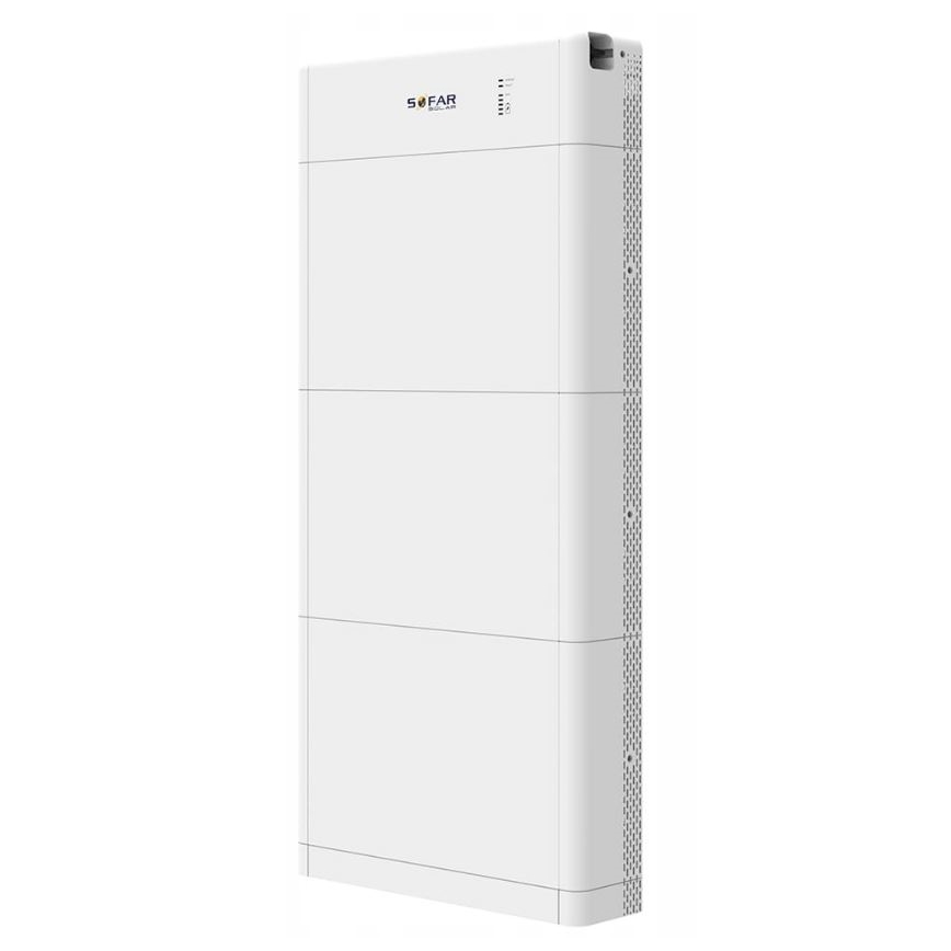 Solcellesæt SOFAR Solar - 20kWp panel RISEN Sort + 20kW SOLAX omformer 3p + 20 kWh batteri SOFAR med batterikontrolenhed