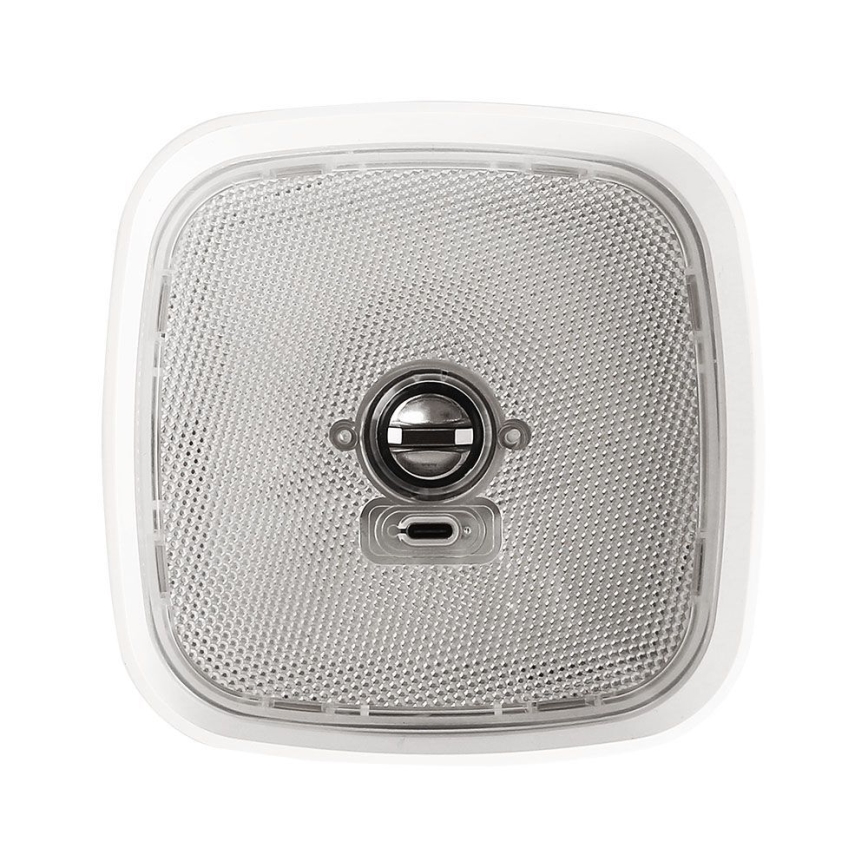 Soldrevet LED bordlampe m. touch-funktion dæmpbar og genopladelig LED/5W/5V 3000-6000K 3600 mAh IP65 sort