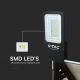 Soldrevet LED gadelampe hybrid dæmpbar LED/50W/230V 4000K IP65 50000 mAh + fjernbetjening