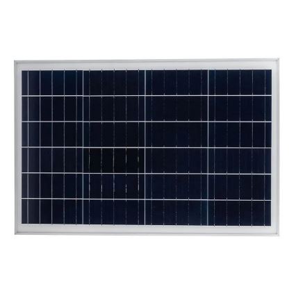 Soldrevet LED gadelampe dæmpbar LED/50W/6,4V 4000K IP65 + fjernbetjening