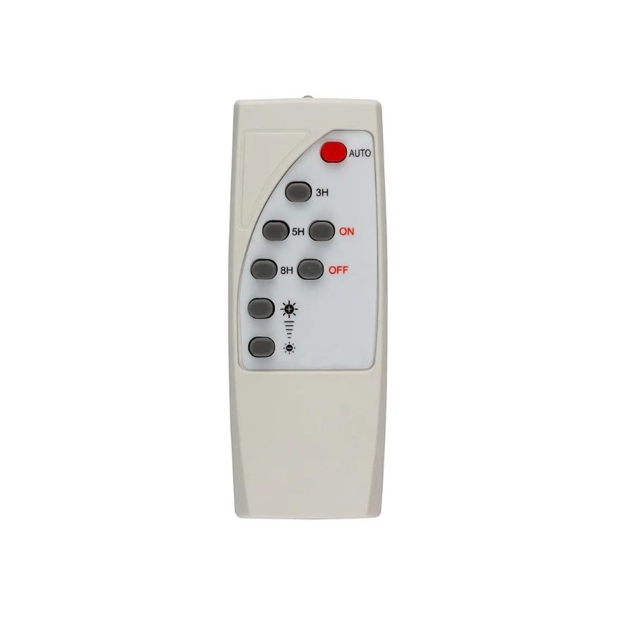 Soldrevet LED gadelampe dæmpbar LED/50W/6,4V 4000K IP65 + fjernbetjening