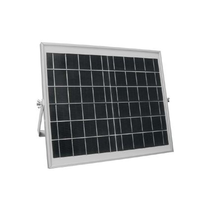 Soldrevet LED gadelampe dæmpbar SAMSUNG CHIP LED/50W/6,4V 6000K IP65 30000 mAh + fjernbetjening