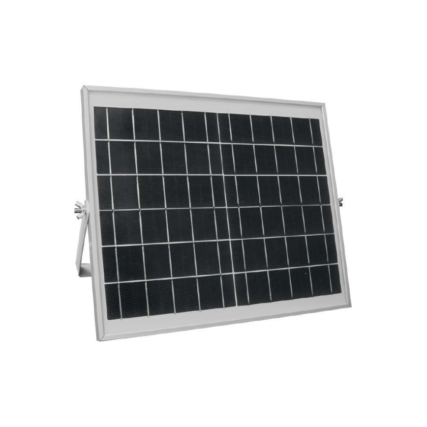 Soldrevet LED gadelampe dæmpbar SAMSUNG CHIP LED/50W/6,4V 6000K IP65 30000 mAh + fjernbetjening