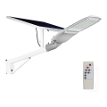 Soldrevet LED gadelampe dæmpbar SAMSUNG CHIP LED/50W/6,4V 4000K IP65 30000 mAh + fjernbetjening