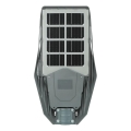 Soldrevet LED gadelampe m. bevægelses- og skumringssensor dæmpbar KERS LED/300W/3,2V 6500K 8000 mAh IP65 grå + fjernbetjening