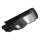 Soldrevet LED gadelampe m. bevægelses- og skumringssensor dæmpbar LED/6W/3,2V 6000K IP65 5000 mAh sort + fjernbetjening