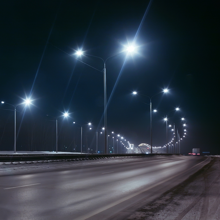 Soldrevet LED gadelampe m. sensor dæmpbar KERS LED/300W/3,2V 6500K 8000 mAh IP65 grå + fjernbetjening
