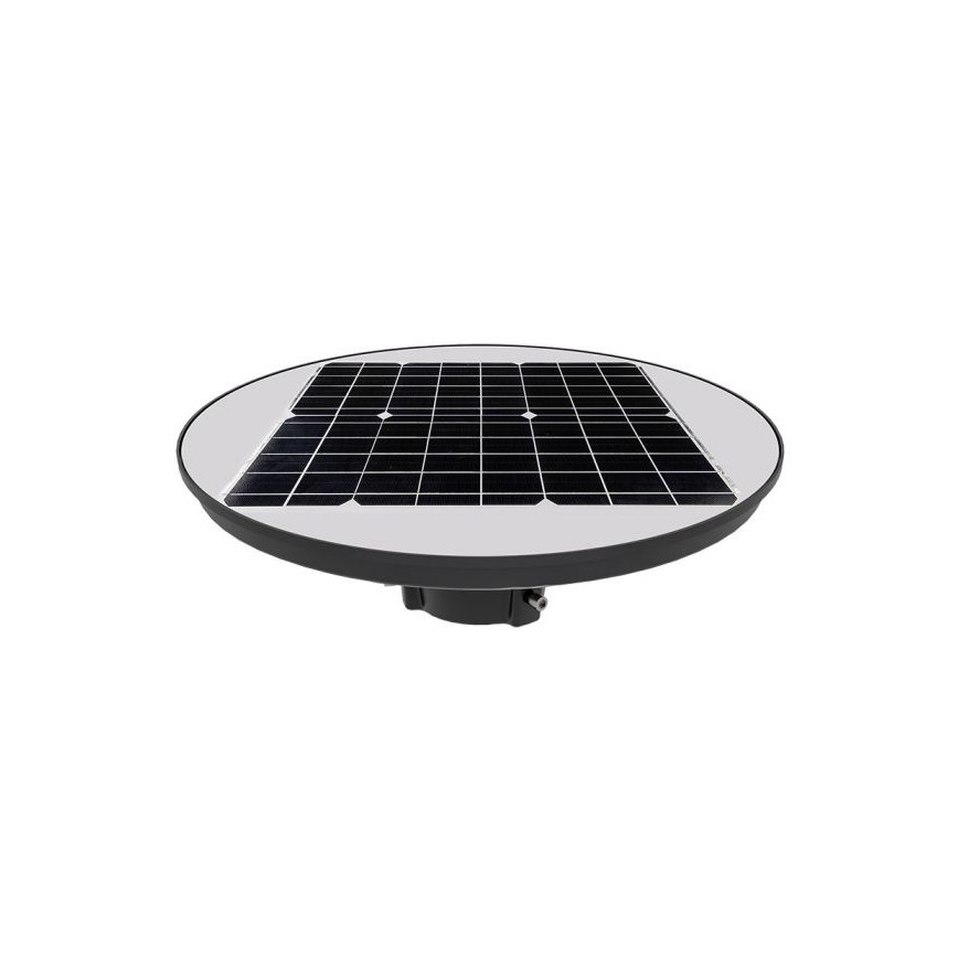 Soldrevet LED gadelampe med sensor LED/10W/3,2V IP65 4000K 15000 mAh + fjernbetjening