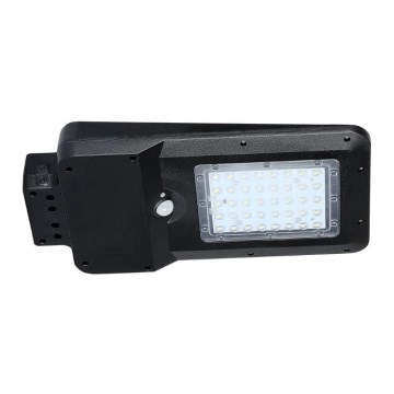 Soldrevet LED gadelampe med sensor LED/15W/7,4V 6000K IP65 10800 mAh
