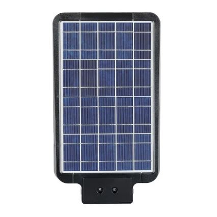 Soldrevet LED gadelampe med sensor LED/15W/7,4V 6000K IP65 10800 mAh