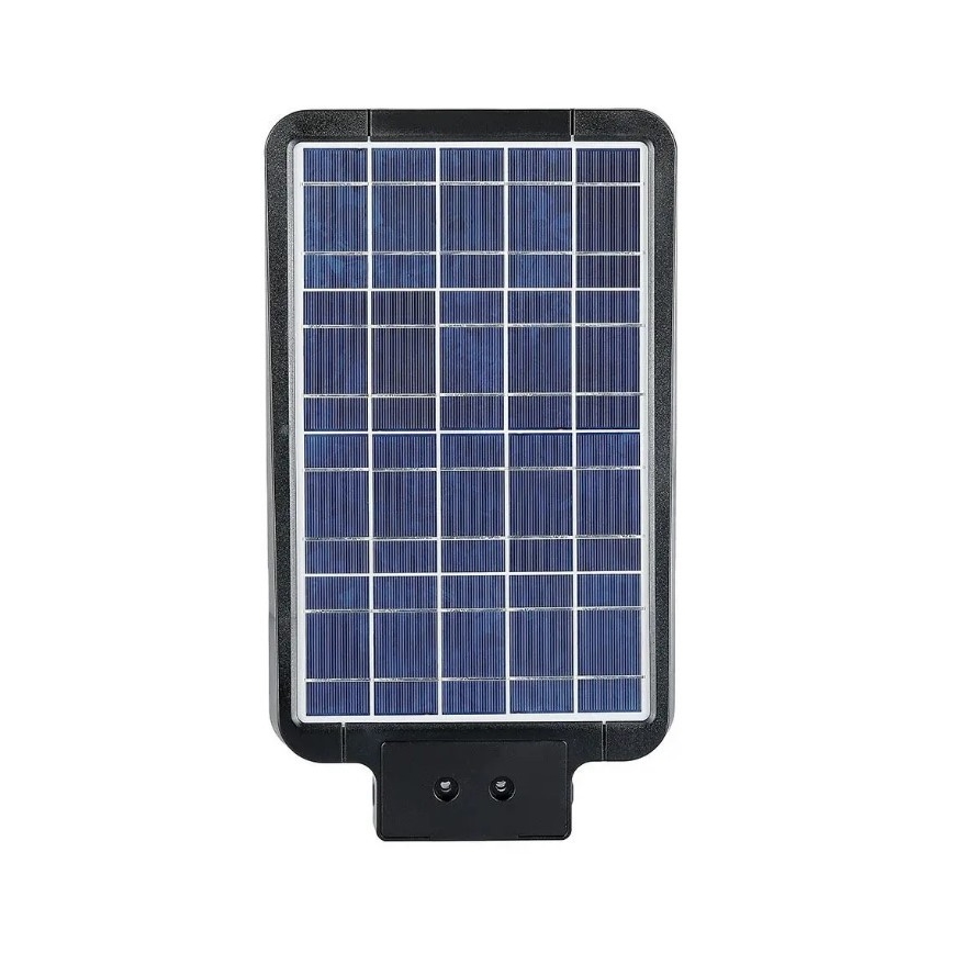 Soldrevet LED gadelampe med sensor LED/15W/7,4V 6000K IP65 10800 mAh