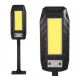 Soldrevet LED gadelampe med sensor LED/2,5W/3,7V IP65 + fjernbetjening