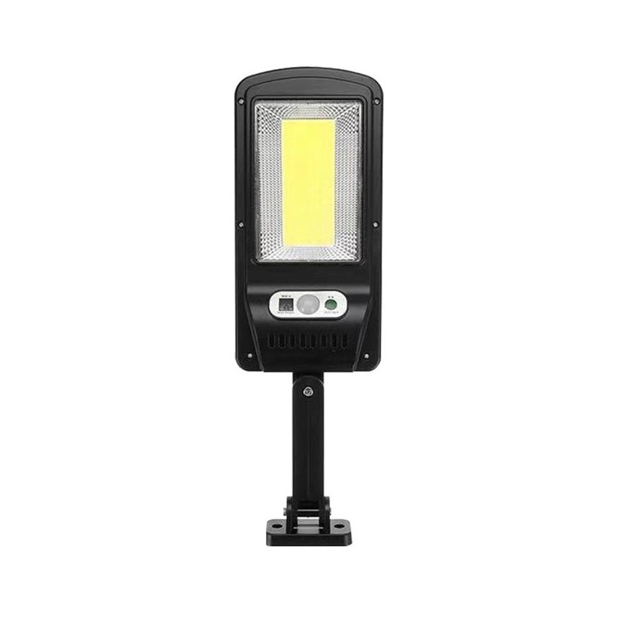 Soldrevet LED gadelampe med sensor LED/2,5W/5V IP44 + fjernbetjening