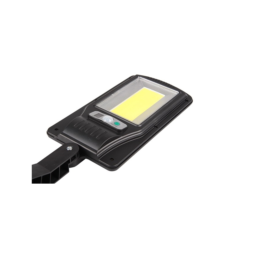 Soldrevet LED gadelampe med sensor LED/2,5W/5V IP44 + fjernbetjening