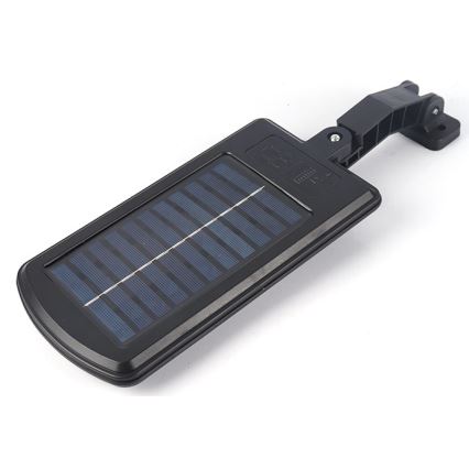 Soldrevet LED gadelampe med sensor LED/2,5W/5V IP44 + fjernbetjening