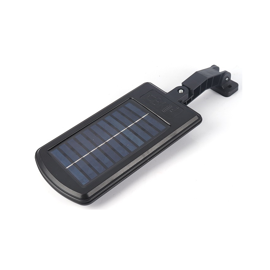Soldrevet LED gadelampe med sensor LED/2,5W/5V IP44 + fjernbetjening