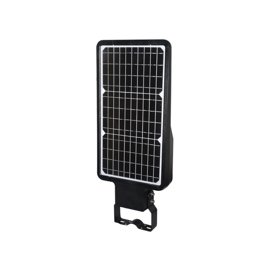 Soldrevet LED gadelampe med sensor LED/40W/9,6V IP65 6000K + fjernbetjening