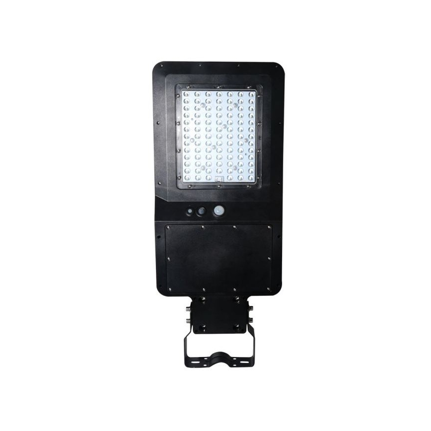 Soldrevet LED gadelampe med sensor LED/40W/9,6V IP65 6000K + fjernbetjening