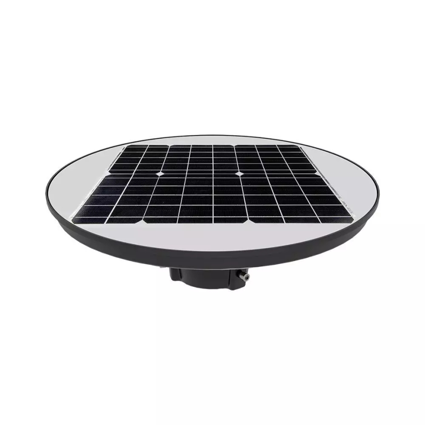 Soldrevet LED gadelampe med sensor LED/7,5W/3,2V IP65 4000K 15000 mAh + fjernbetjening