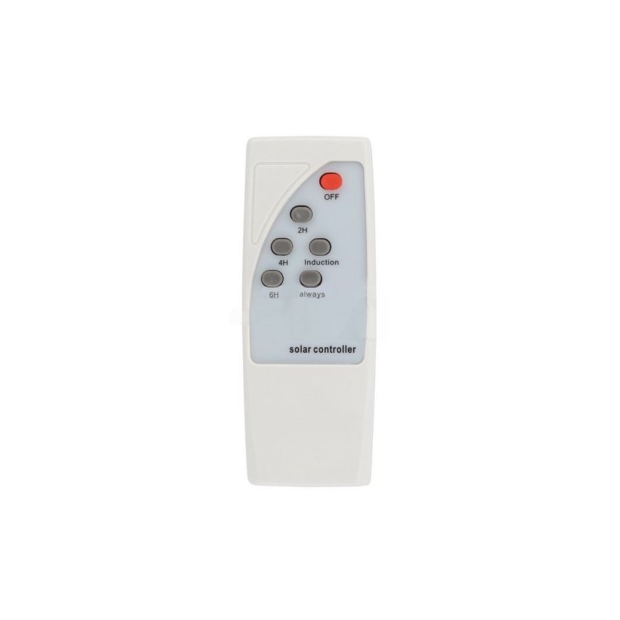 Soldrevet LED gadelampe med sensor LED/7,5W/3,2V IP65 4000K 15000 mAh + fjernbetjening