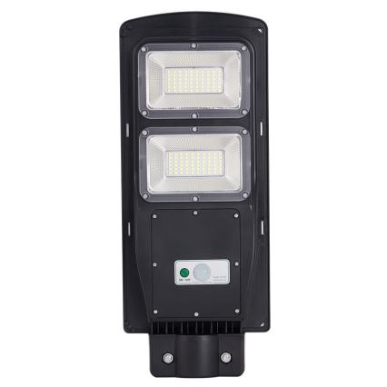 Soldrevet LED gadelampe med sensor STREET 2xLED/6W/3,2V 12000 mAh IP65 + fjernbetjening