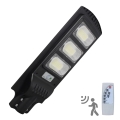 Soldrevet LED gadelampe med sensor STREET LED/10W/3,2V IP65 + fjernbetjening