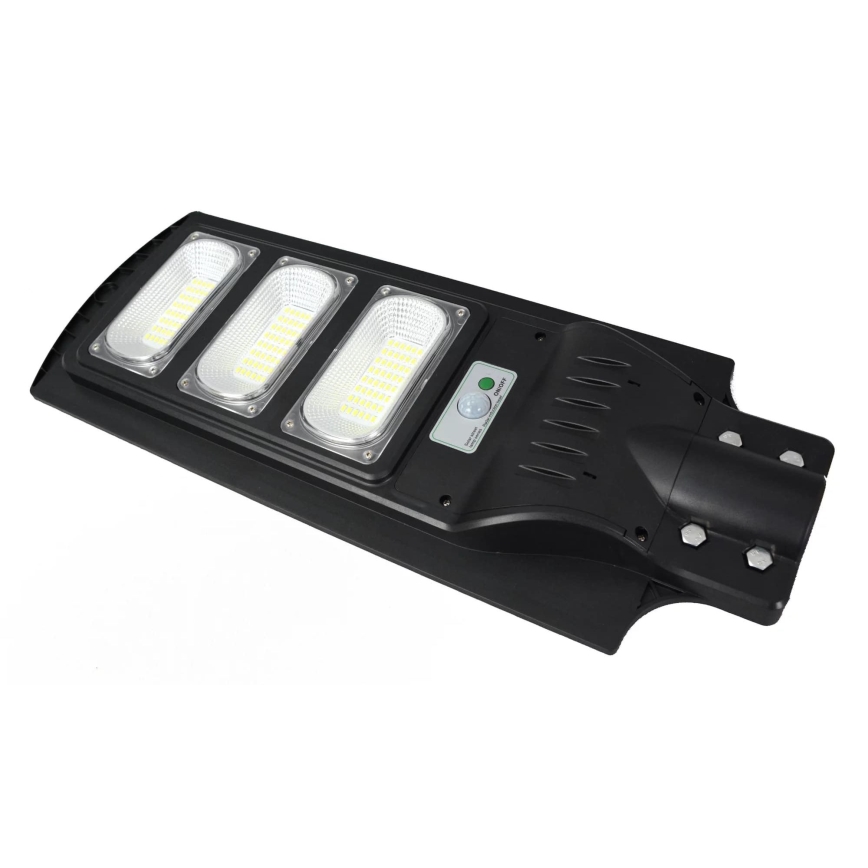 Soldrevet LED gadelampe med sensor STREET LED/10W/3,2V IP65 + fjernbetjening
