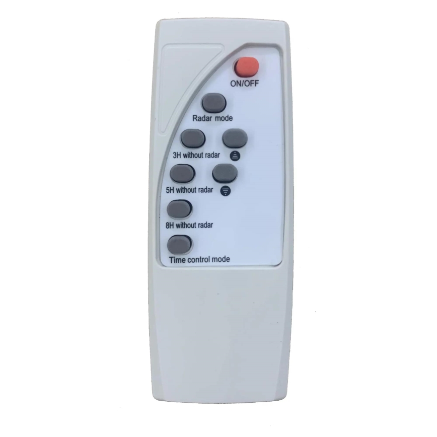 Soldrevet LED gadelampe med sensor STREET LED/10W/3,2V IP65 + fjernbetjening