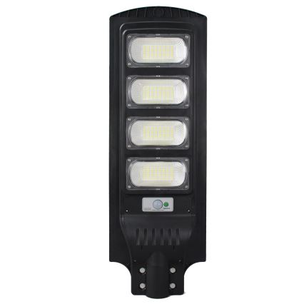 Soldrevet LED gadelampe med sensor STREET LED/15W/3,2V IP65 + fjernbetjening