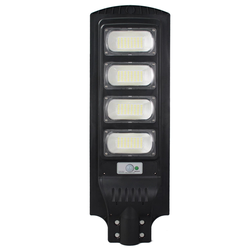 Soldrevet LED gadelampe med sensor STREET LED/15W/3,2V IP65 + fjernbetjening
